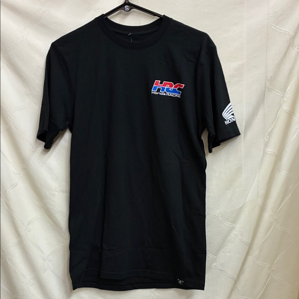 HRC Honda Racing Black Short Sleeve Tee